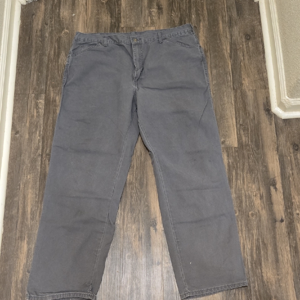 Dickies Gray Wide Leg Work Pants